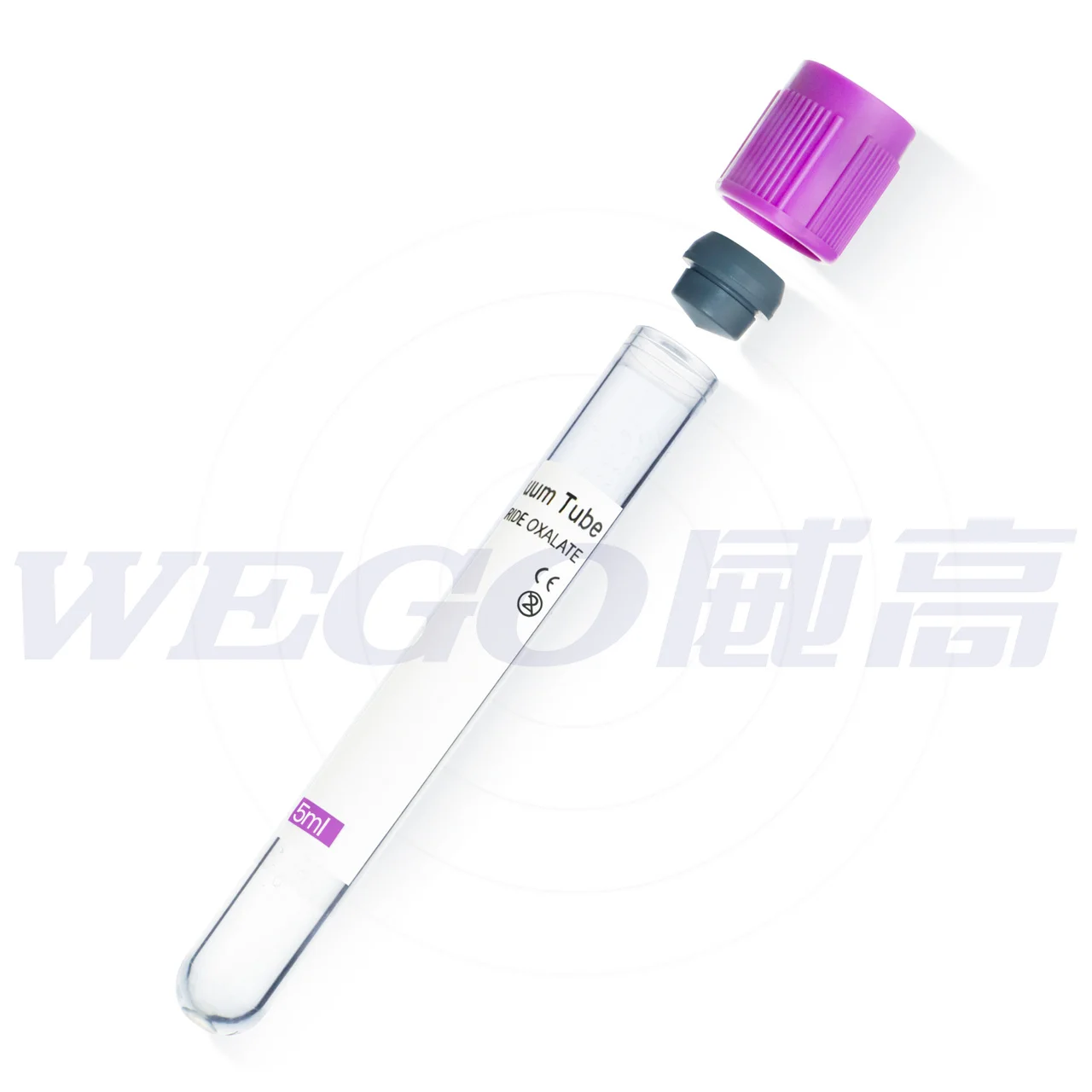 Medical vacutainer plain blood tube vacuum blood collection tube prp kit tube for hair repair with ce 10ml