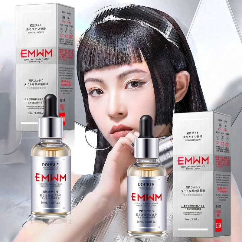 for face organic hyaluronic acid hydrating whitening collagen anti aging pure rose peau de reve ginseng skin care serum