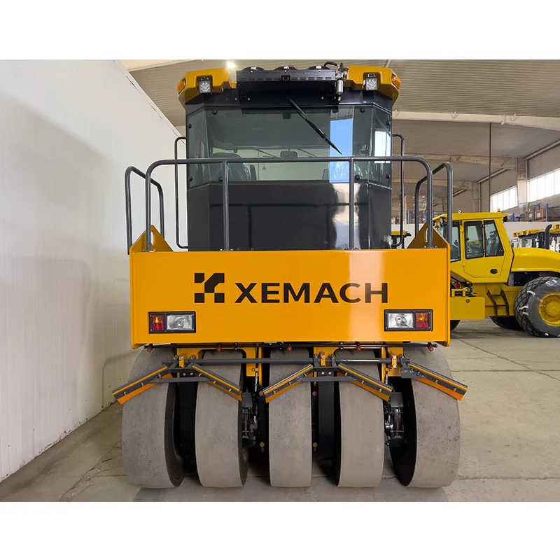 140kw 26Ton Pneumatic Roller Tyre Car KP267H Fully Hydraulic Tyred Rollers