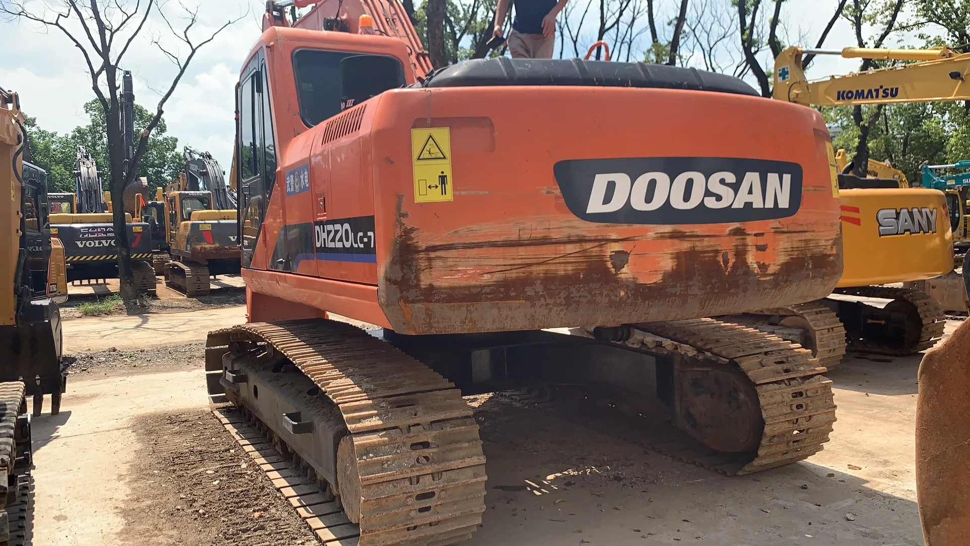 Секундная стрелка DH220LC-7 оригинальная б/у doosan экскаватора в Корейском стиле 200 220 225 300 для