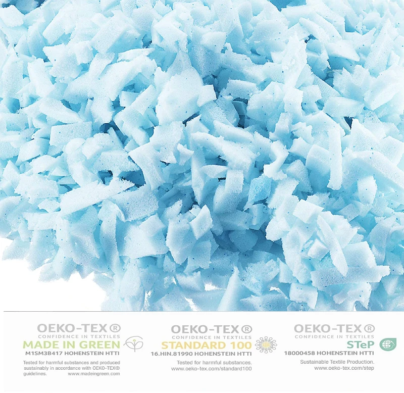 COOLING BEDREAMY memory foam chipped