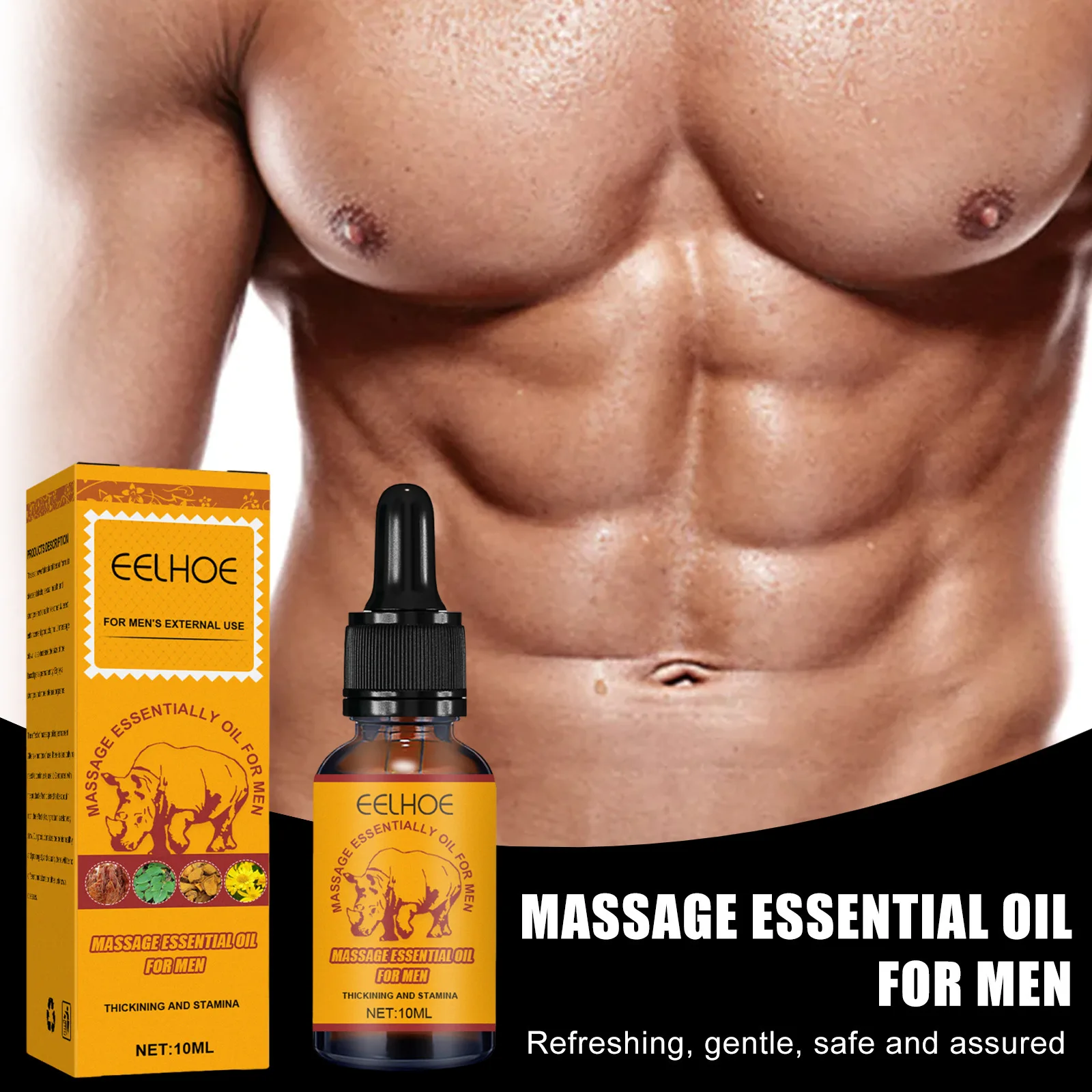 EELHOE premature ejaculation decreased libido treatment enhancing endurance rejuvenating sex body massage essential oil for men