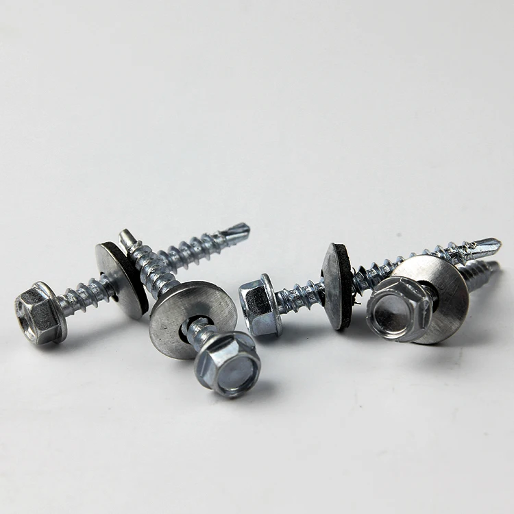 Wholesale Hex Washer Head Self Drilling Screws Self Drilling Roofing Screws