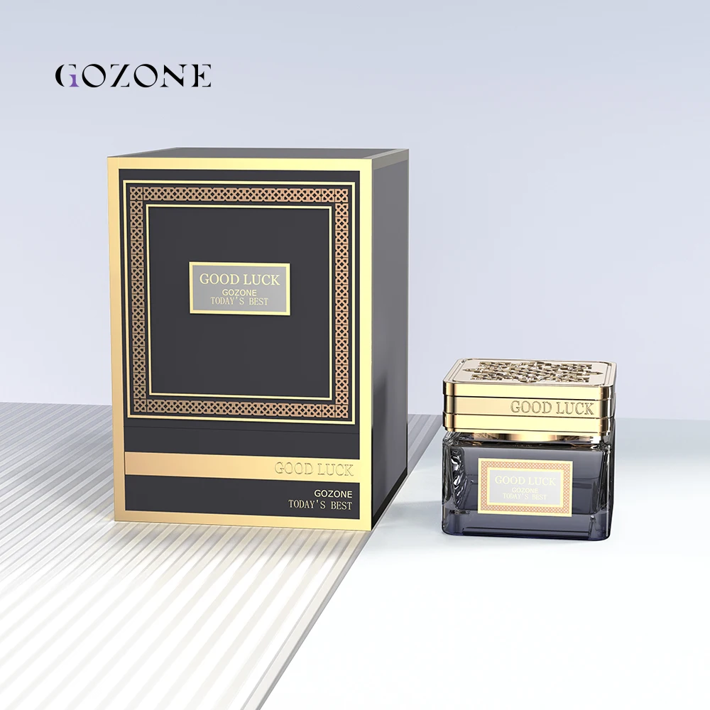 Wholesale Wide Mouth  Srcrew Cap Decorative 50G Black Unique Brown Custom Square Empty Bakhoor 1 Oz Glass Jar With Lid