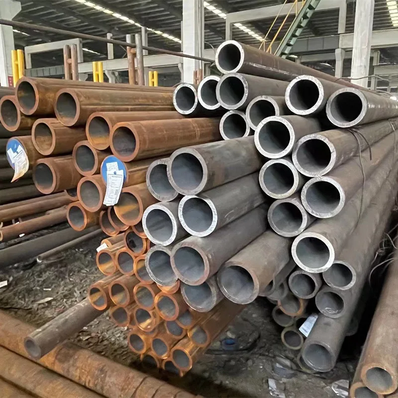 ASTM Q235 Carbon Steel Pipe Sch40 80 6m 12m Cold Drawn Seamless Round Carbon Welded Steel Pipe