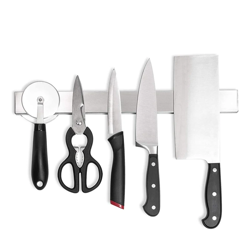 Kitchen knife Holder strong magnetic knife bar double sided Strip knife for kitchen