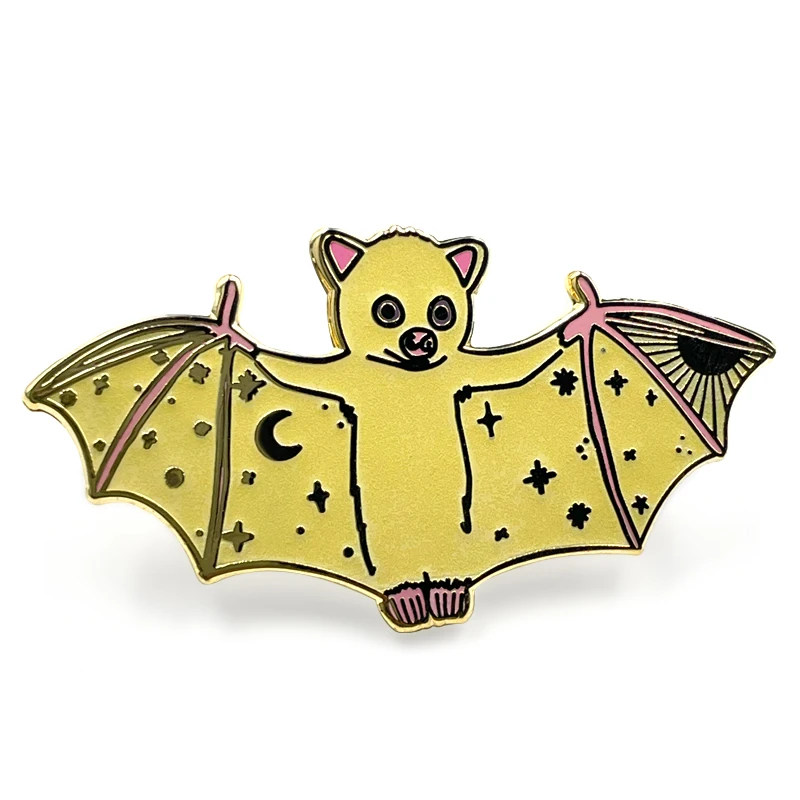 China manufacturer custom hard enamel soft enamel cat pin horse pin black nickel plating cute anime pin metal craft