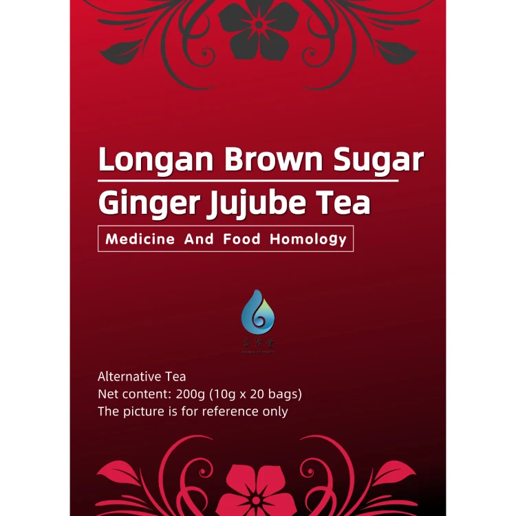 
Health Tea Longan Brown Sugar Ginger Jujube Tea Prevent the Flu 