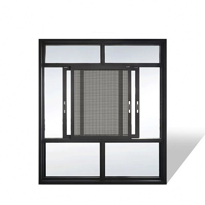 Insulated Aluminum Windows Double Glazed French Windows Triple Glazed Casement Windows hand operated window
