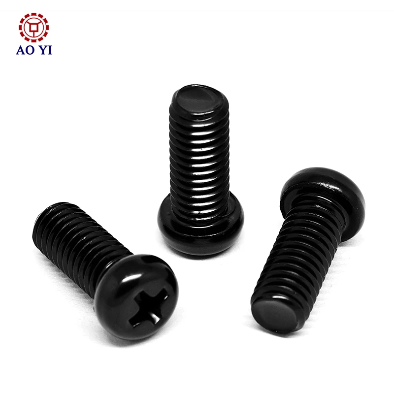Superior quality professional fastener ISO7045 304 Stainless Steel Cross Recessed Pan Head Machine Screws