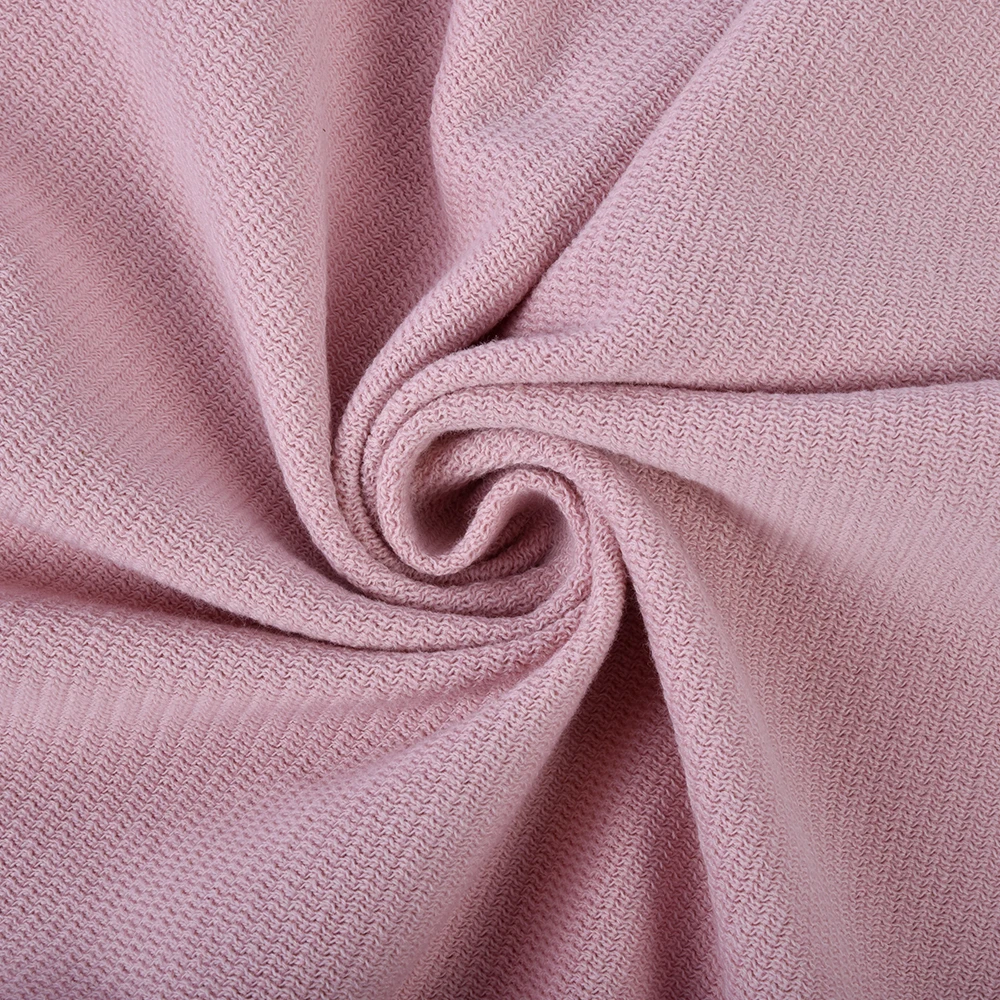 Factory Wholesale T/R Spandex Knitted Stripe P/D 380gsm 160cm Knit Jacquard Fabrics for Clothing