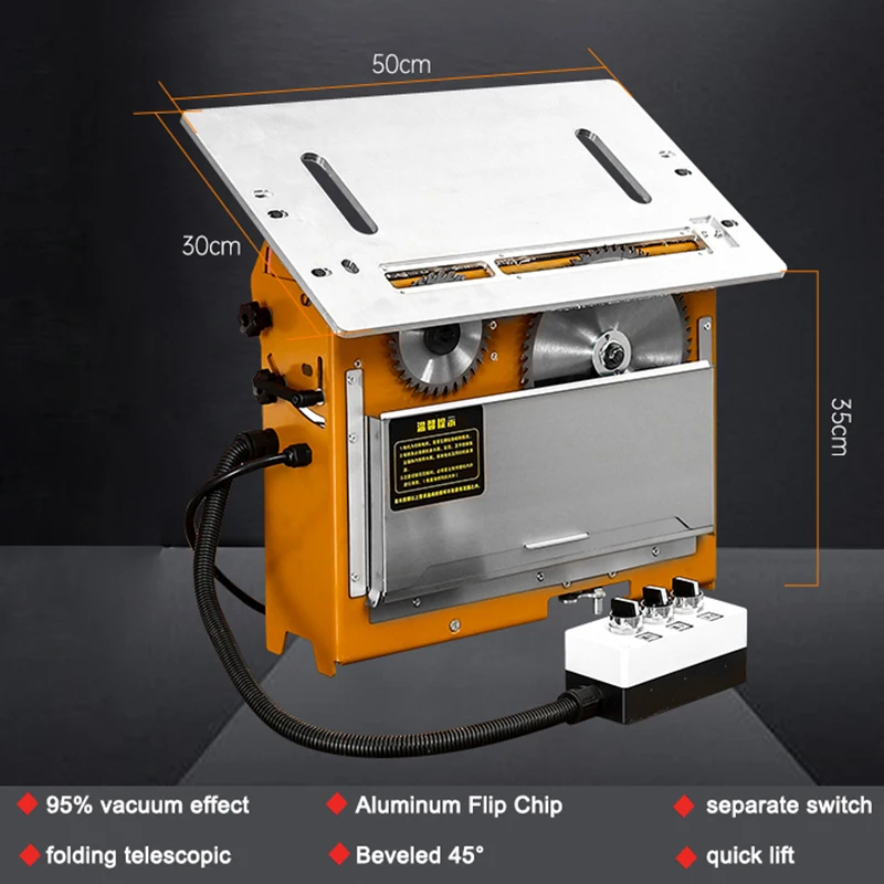 Multifunctional Lifting And Miter Cutting Dust-Free Saw Miter Saw Table Saw For Woodworking Circular Saw