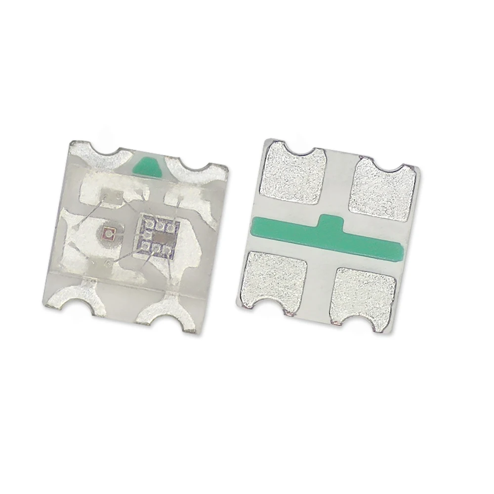 0603 LED Built-in IC 1615 Monomer RGB Magic Color Red, Green and Blue Three-color Chip-mounted Lamp Beads