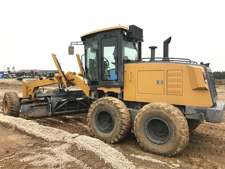 China New Famous Brand 39km/h Max Speed 100Hp GR100 7TON Motor Grader With Step-less and Easy Operation on Sale
