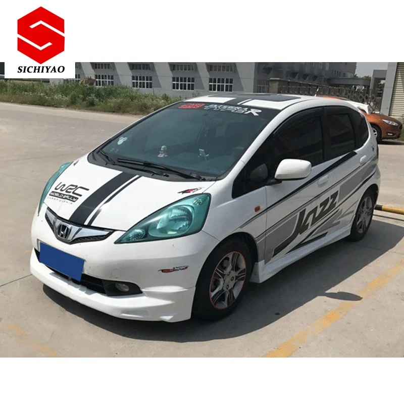 For Honda JAZZ  body kit 2008-2010 Honda FIT  Front lip bumper Rear lip Side skirt High quality PP material