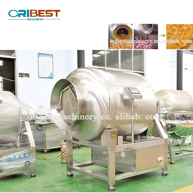 Powerful chicken beef pork vacuum meat tumbler machine/ chicken beef vacuum tumbler machine/ commercial meat marinator machine