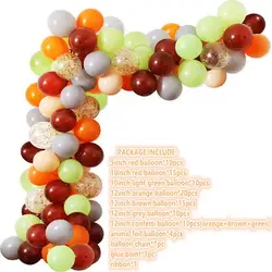 Jungle Theme Animal Balloons For Birthday Party Foil 3D Squirrel Fox Hedgehog balloons