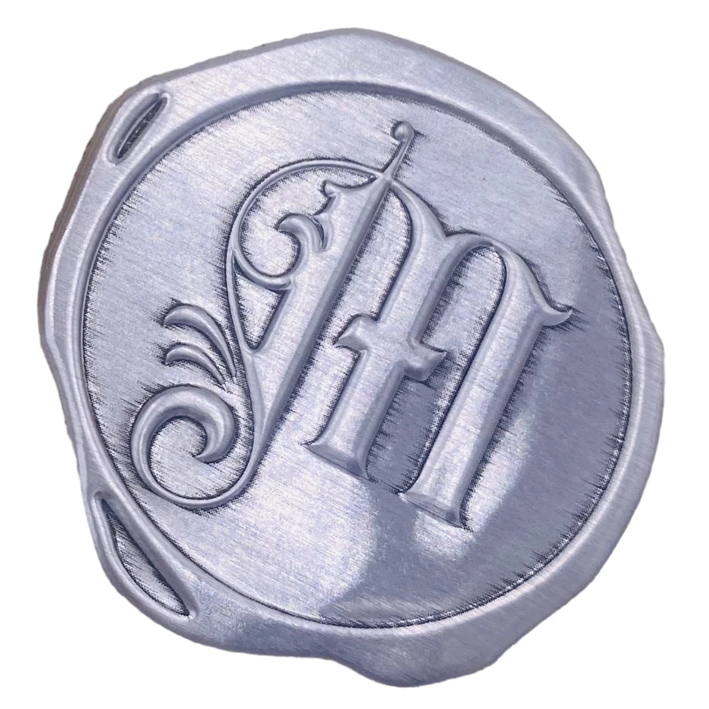 Custom Logo Metal Perfume Private Recyclable Bottle Label Embossed Aluminum Scented Candle Sticker perfume label sticker