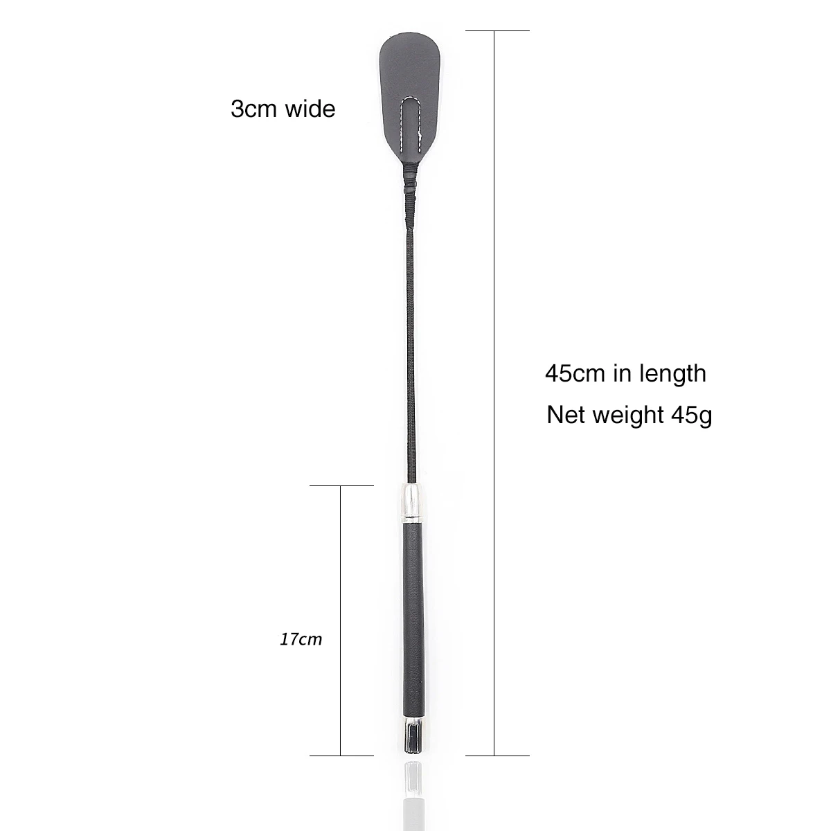 Adult SM Bondage Riding Crop 45cm Bullwhip Horsewhip Erotic Training For Couples Game Play