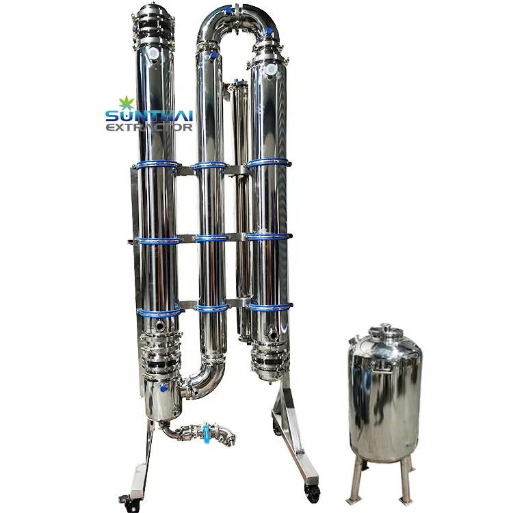 100 or 200L/hr Full System Falling Film Evaporator Equipment