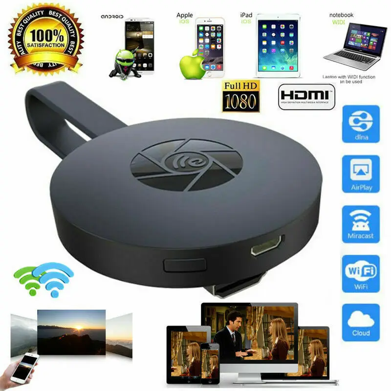  Цифровой HDMI видеостример 2-го поколения Mirascreen TV Stick Smart HD Dongle Беспроводной Wi-Fi экран дисплея Airplay Новинка 