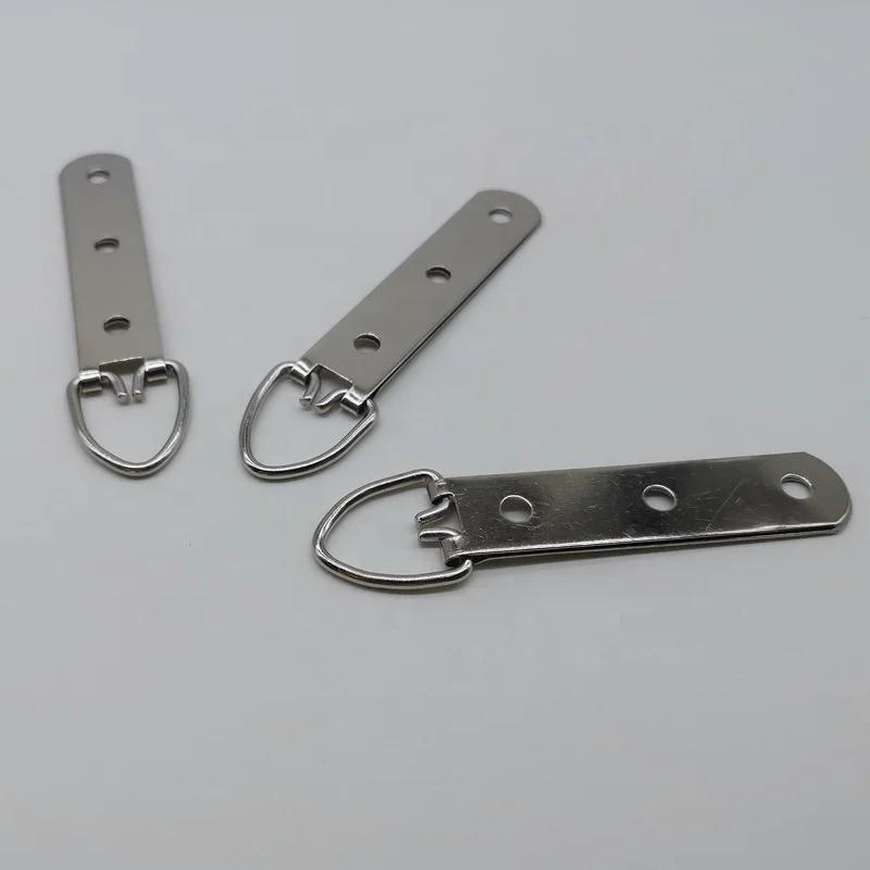 Wholesale Photo Frame Hook Metal Photo Mirror Frame D-Ring Hanger Nickel Plated keyholes Hanger