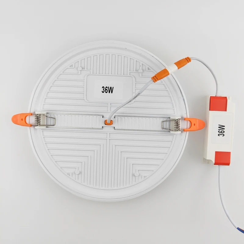 LED Ultra Thin Downlight Lamp 3W 6W 9W 12W 18W Led Ceiling Recessed Grid Downlight Slim Round led Panel Light Cold White Light