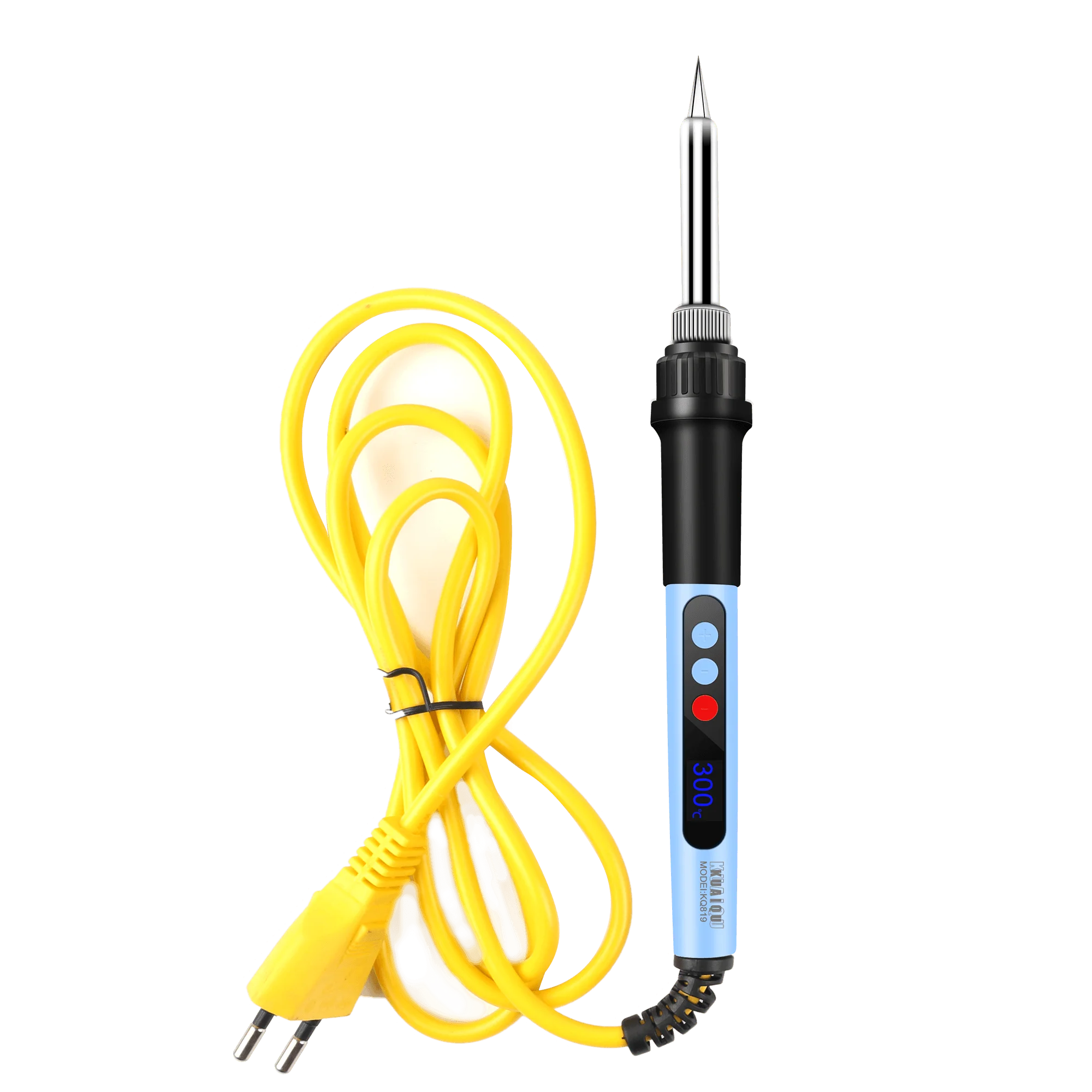 90W LCD Digital Display Electric Soldering Iron Temperature Adjustable Welding Solder Tool Ceramic Heater 220V
