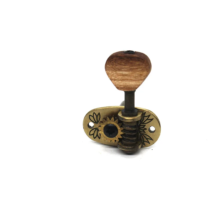 Simple Small Acoustic Guitar Ukulele Tuning Pegs Heavy Metal Automatic Tuning Pegs Guitar Parts