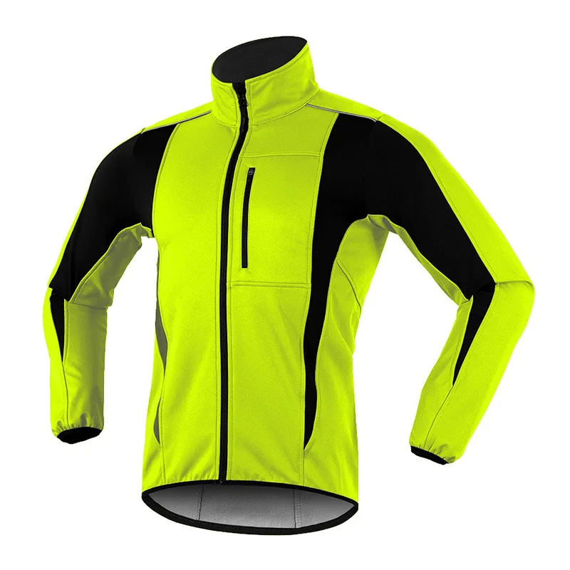 Men Cycling Jacket Waterproof Windproof Bike Jersey Autumn Winter Jacket Coat MTB Bicycle Riding Running Sportswear