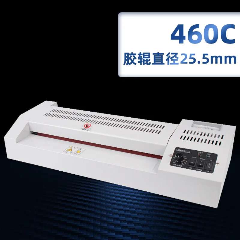 Hot and Cold Plastic Laminating Machine 4 Roller Photo Press for A4 A3 A2 Sizes Office Glue Machine for Pressing Film