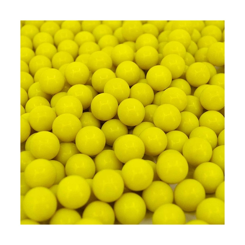 Outdoor Shooting Games Custom Colorful Eco Friendly Filling Air Gun Shooting Paintballs