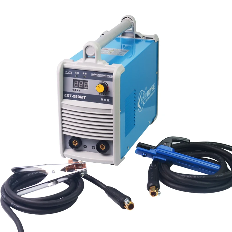 ZX7-250 Electric Welding Machine Dual-voltage Portable Mini Intelligent Inverter DC Welding Machine for Home and Industry
