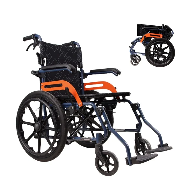 Лучшая продажа высокое качество складная коляска ручного управления Легкий стул