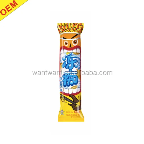 
OEM Multiple Flavors Ice Cream Bar Ice Innovative Ice Cream Stick Popsicle Durian Flavor 