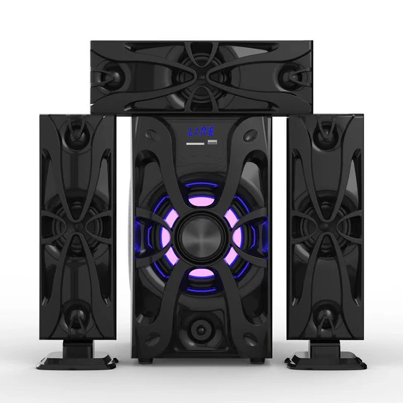 Tower Speaker Subwoofer Amplifier, Active Speaker 5.1 Home, Theater Speakers Home Audio/