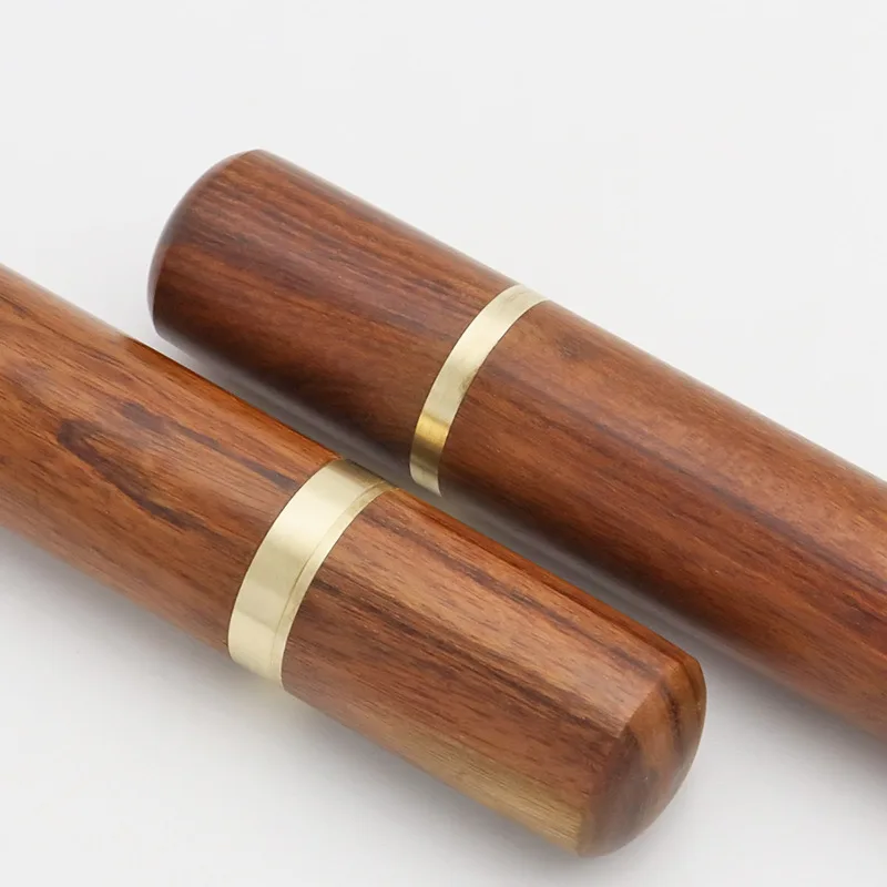 High quality knitting sewing accessory sandalwood needle cylinder household toothpick cylinder