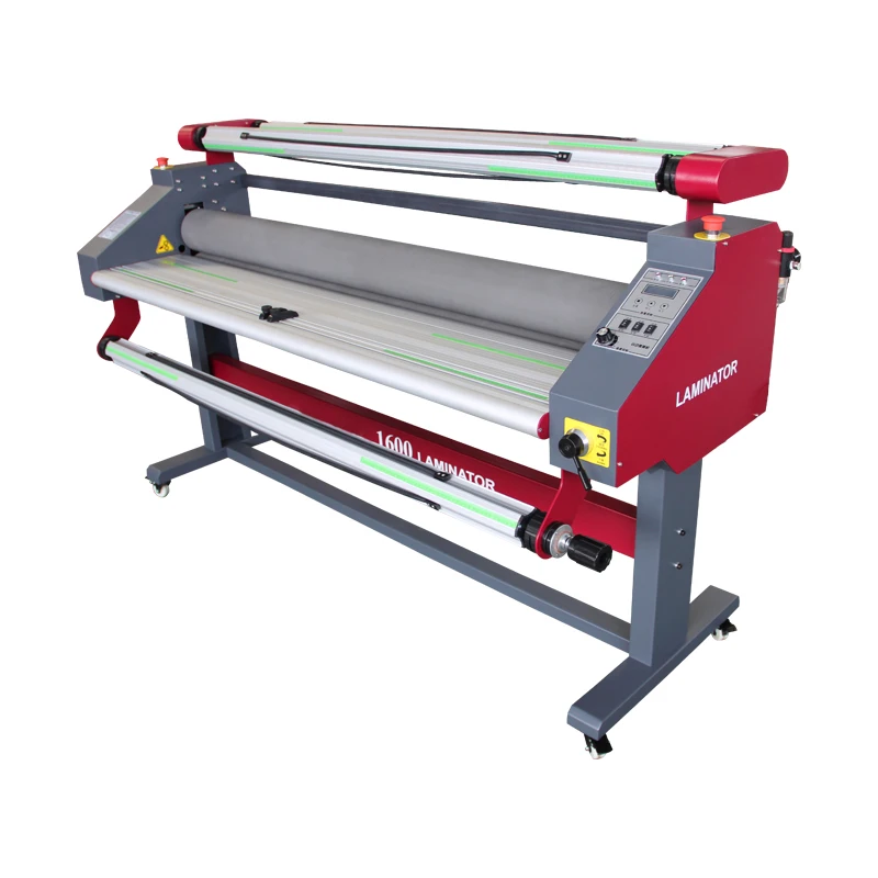 1.6m large format hot selling Automatic vinyl film cold press roll to roll laminating machine