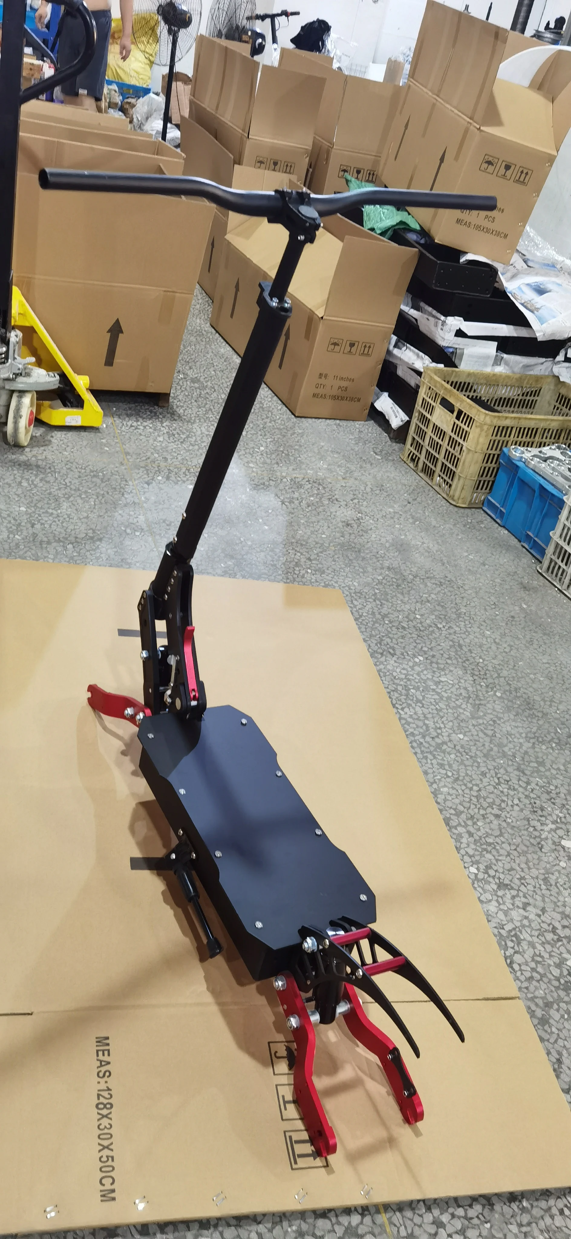 High Quality 10Inch 11Inch E Scooter Conversion Kit Aluminium Electric Scooter Spare Parts Accessories For 48V 52V 60V Scooter