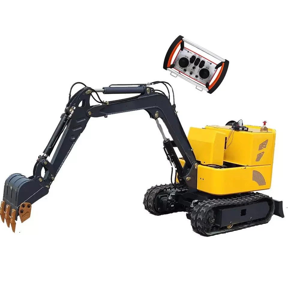 Factory hot sale Remote Controlled Electric Excavator 0.5 ton 0.8ton  1ton  Mini Excavator