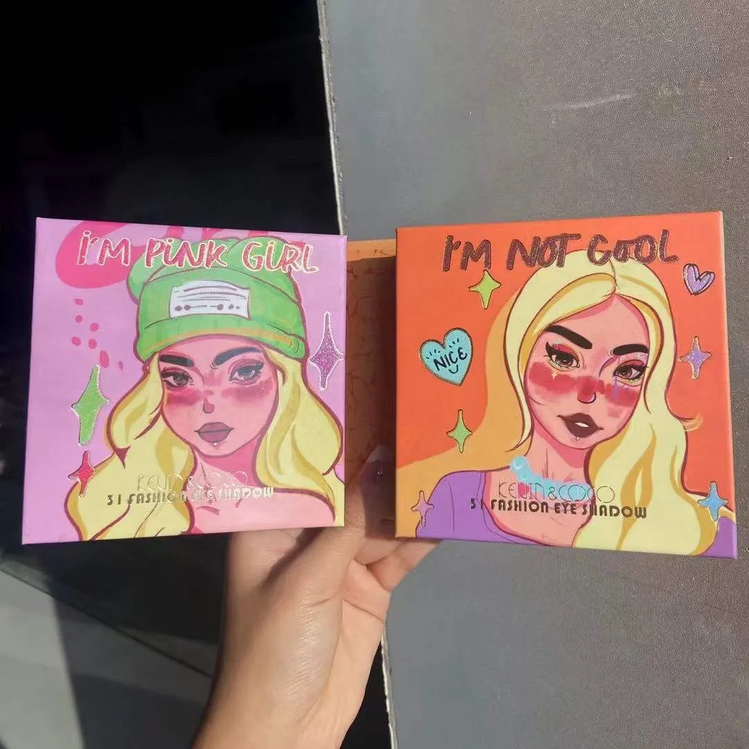 kevin coco 27 +4colors   eye shadow palette Shimmer Matte high pigmented eyeshadow sombras para ojos al por mayor