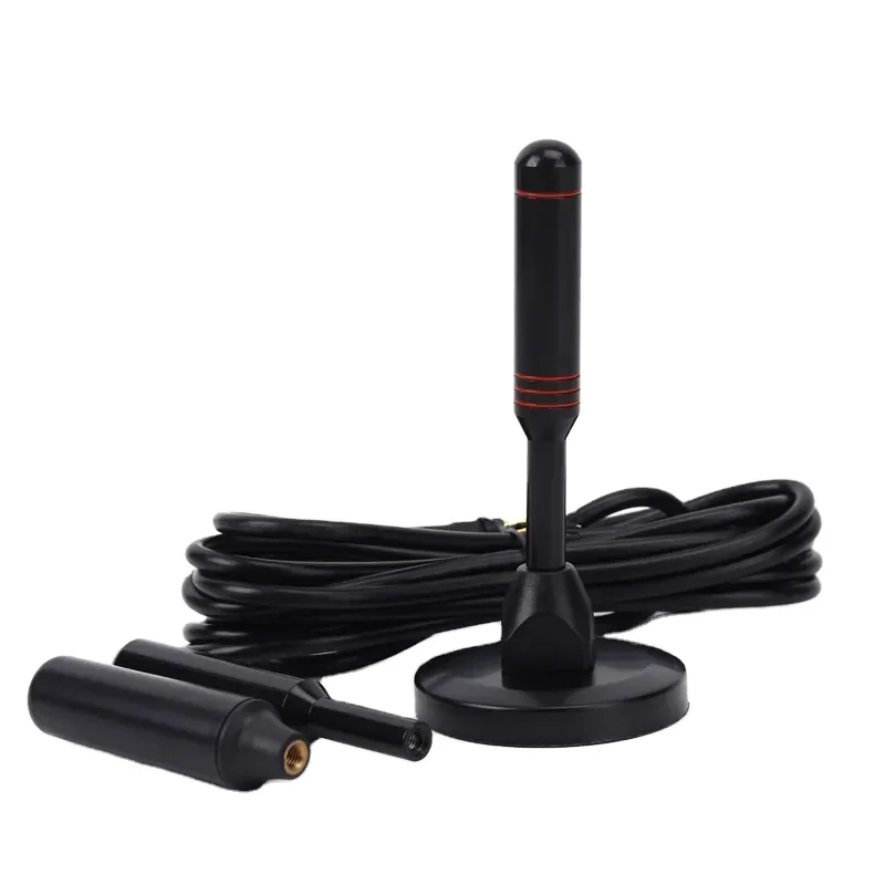 Hot selling high gain car dvb receiver hd power tv 1080p VHF UHF satellite magnetic portable Indoor Outdoor Digital tv antenna