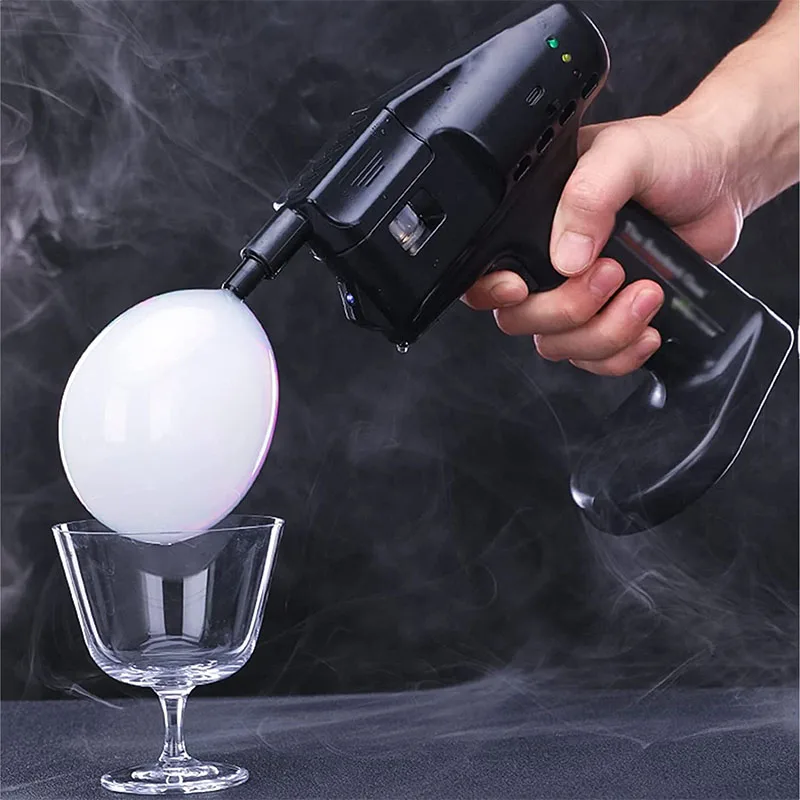 Premium Smoking Gun Bubble Cocktail Portable Handheld Cold Smoking Gun Flavor Blaster Electric Smoker