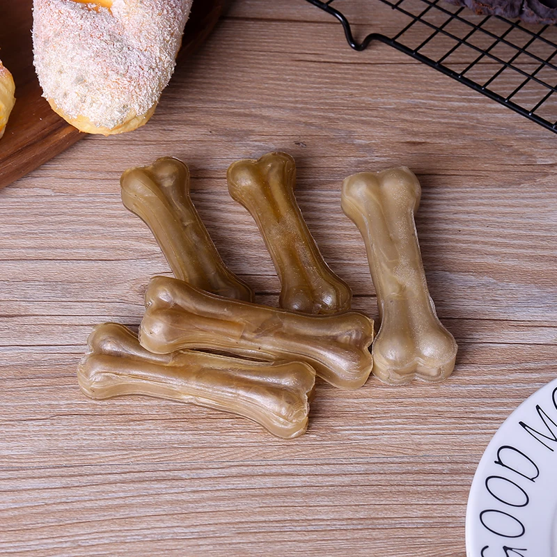 High Protein Natural Rawhide Pressed Bone Rawhide Dog Chew Bone Different Sizes For Dog OEM/ODM