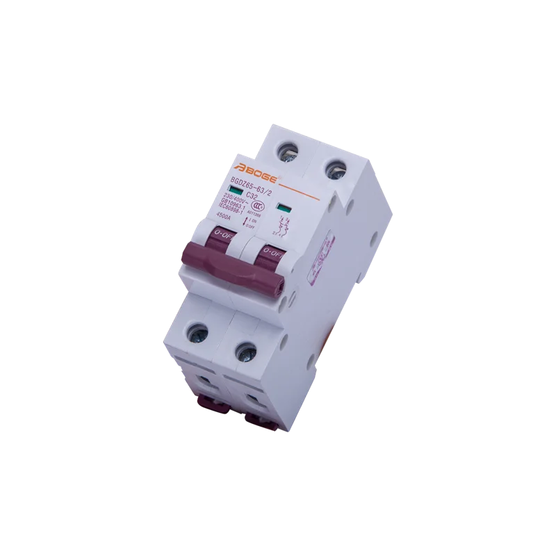  Indoor 2 pole miniature circuit breakers low voltage auto mcb 32 amp