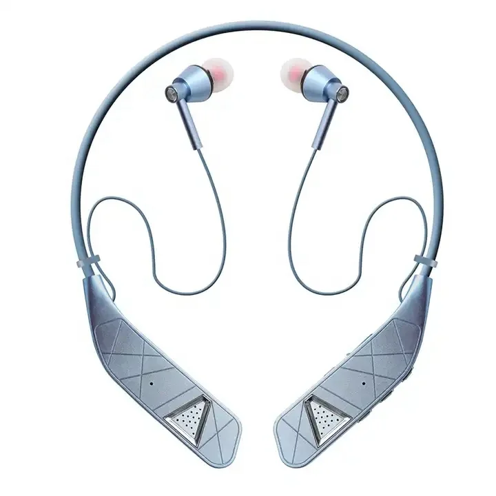 Hot sale 2 in1 Sports running Neckband Wireless Bluetooh  5.0  Earphones Speaker  Earbuds small headset Long endurance VJ097