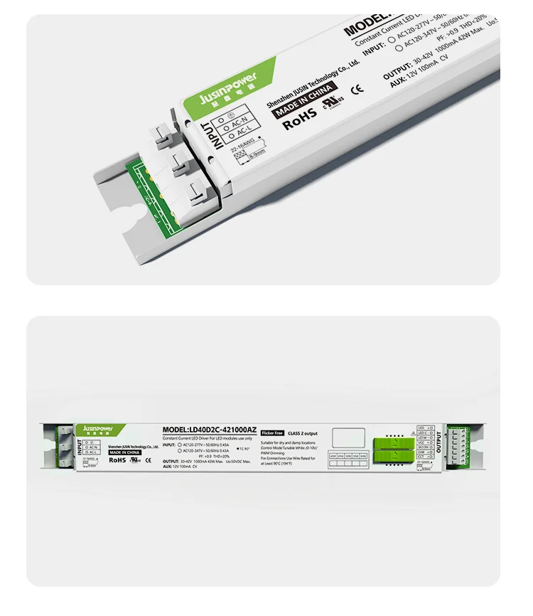 High quality 2 channel 0-10 v dimming smart sensor commercial lighting tunable white led driver