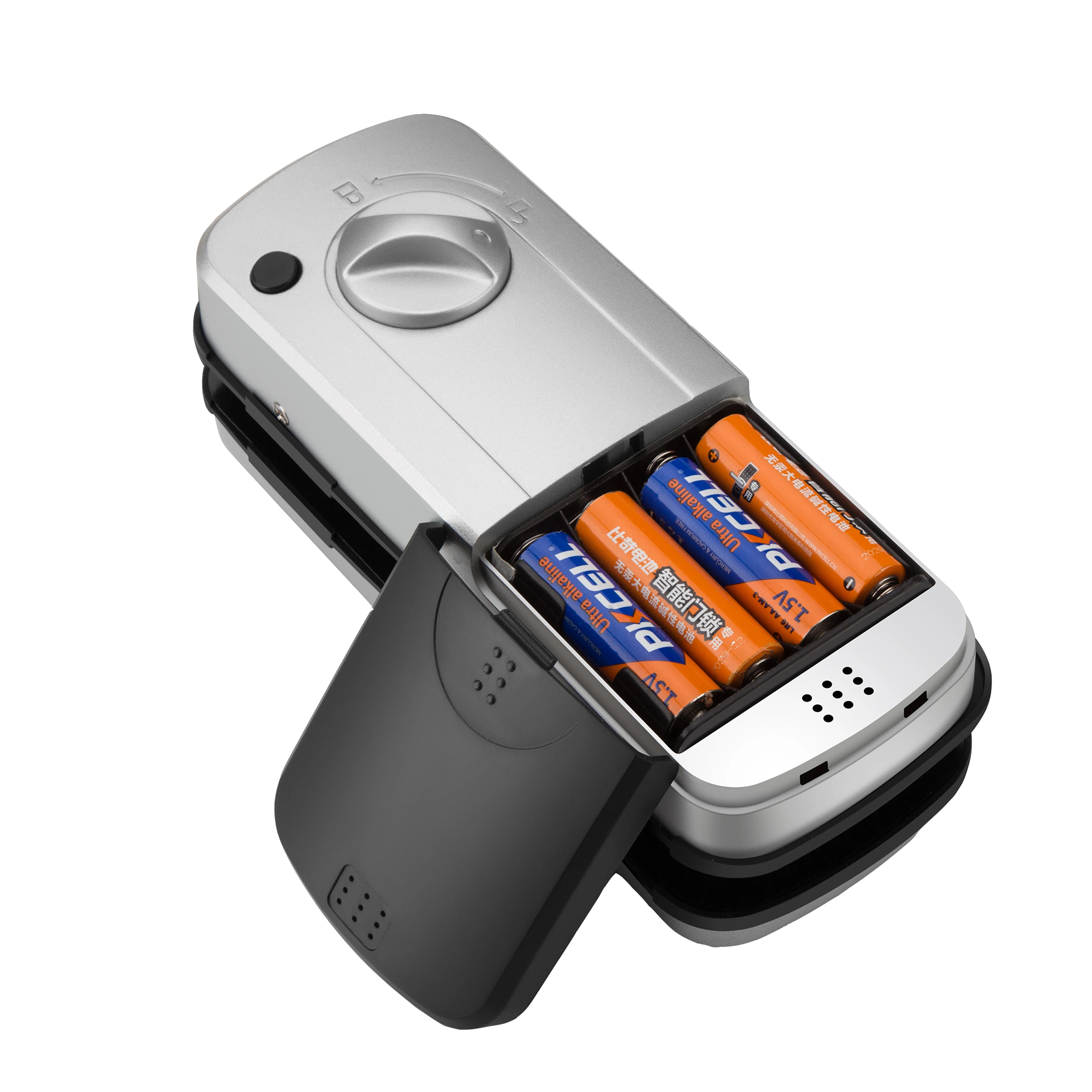 
Amazon office high security aluminum alloy Tuya smart sliding fingerprint magnetic glass door lock 