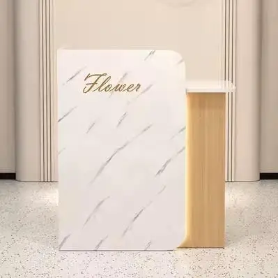 Milk Tea Clothing Shop Shop Bar Counter Retail Shop Checkout Counter Cashier Desk Reception Counter Table