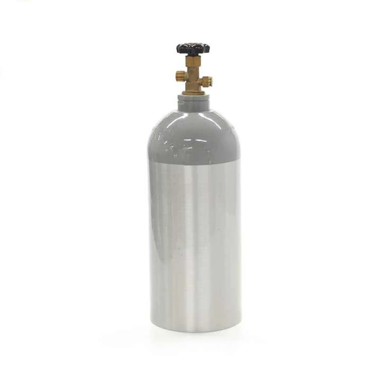 New Aluminum Co2 Cylinder 2.5Lb 5Lbs 10Lb 15Lb 20Lb 35Lb 40Lb Co2 Tank Gas Cylinder Price